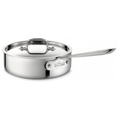 All-Clad D3 Saute Pan with Lid AAC1435